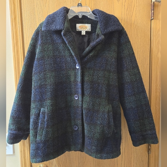 Talbots Jackets & Blazers - Talbots Plaid Winter Coat
